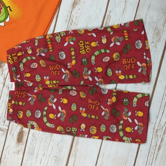 Jumping Beans Don't Bug Me! Pajamas Set 12M - Picture 6 of 8